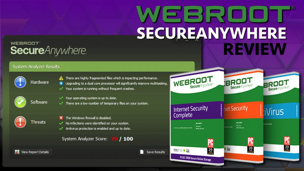 Webroot Internet Security Antivirus