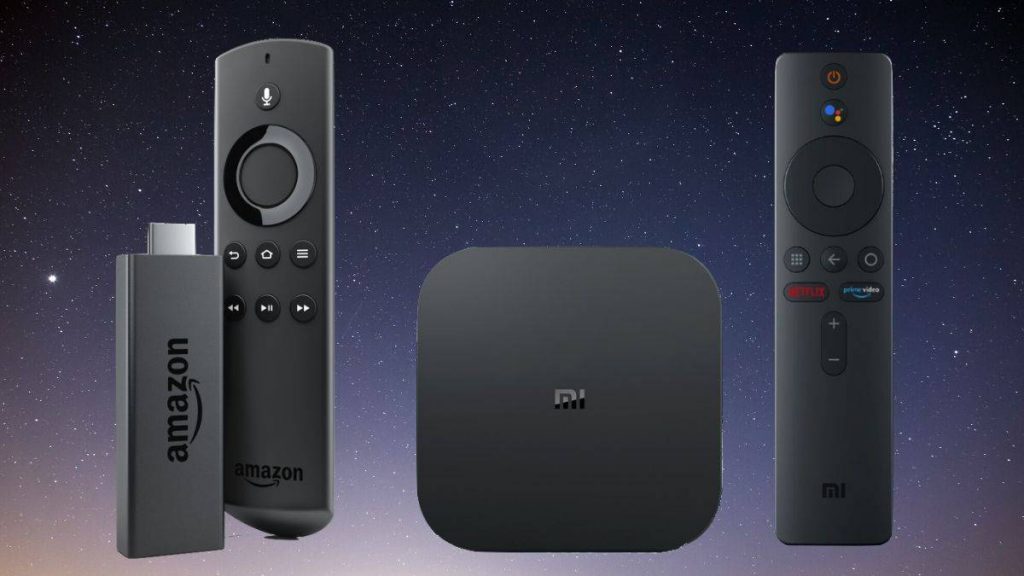 Xiaomi Mi Box Vs Amazon Fire TV Stick specifications