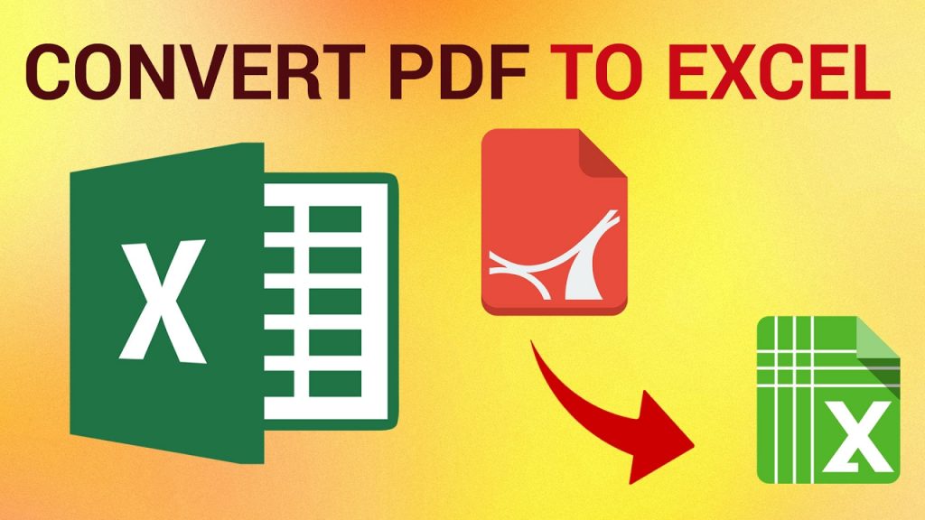 PDF to Excel