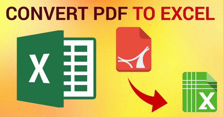 PDF to Excel