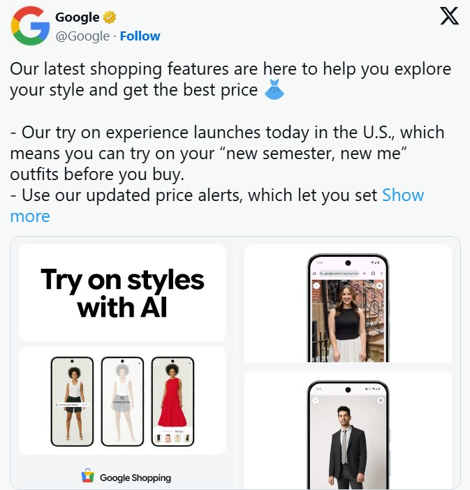 oogle, AI, Doppl, Artificial Intelligence