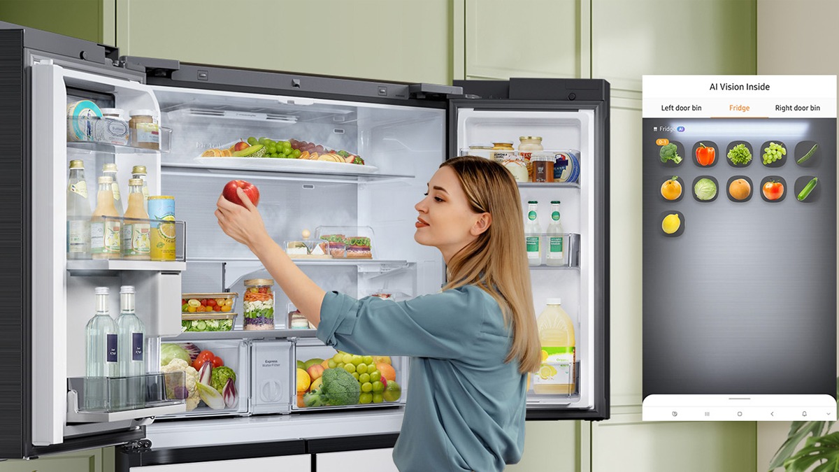 SAMSUNG, Refrigerator, AI, Artificial Intelligence